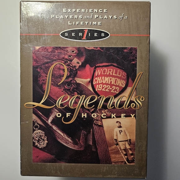 NHL 1922-23 World's Champions Legends of Hockey Series 1 VHS Tape Box Set - Picture 14 of 16